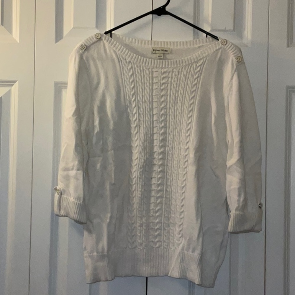 Studio Works white sweater